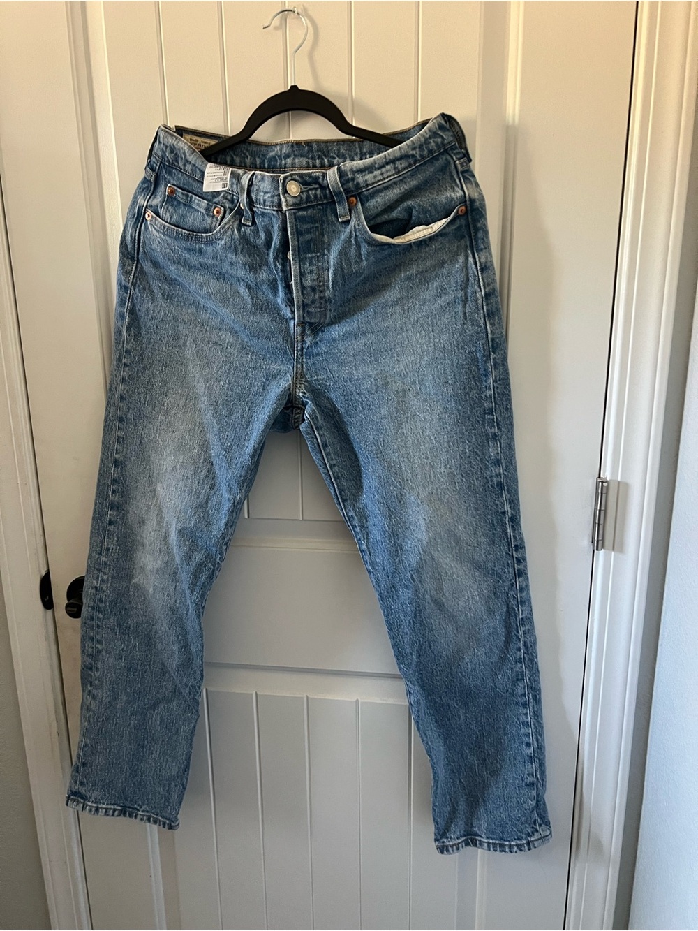 Levi's Light Blue Straight Leg Jeans